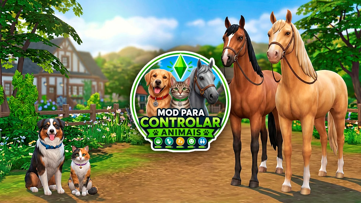The Sims 4: Mod para Controlar Animais