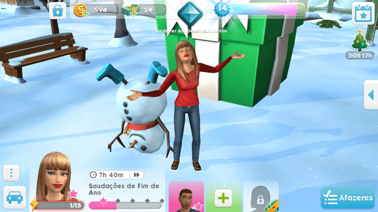 The Sims Mobile - Comemore com Festas no The Sims Mobile