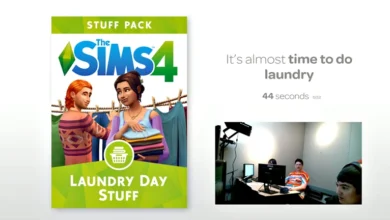 Replay: Transmissão Ao Vivo do The Sims 4 Dia de Lavar as Roupas