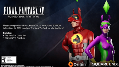 Pré-Venda do Final Fantasy XV no Origin + Trajes Exclusivos do The Sims 4