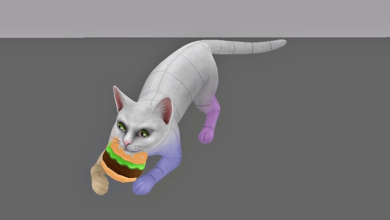 Vídeo de Animação do The Sims 4 Gatos e Cães por Katie McGowan