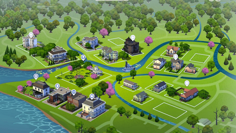 Mapas do The Sims 4 Não Terão Design Diferente para Cada Estação
