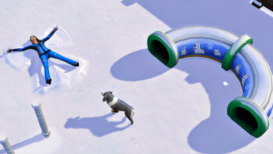 Imagem em HD da Neve do The Sims 4 Estações