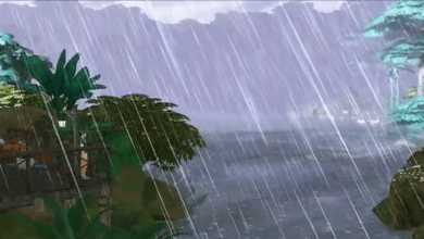 Sem Chuva de Granizo no The Sims 4 Estações