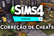 The Sims 4 Estações: Correção de Cheats Quebrados