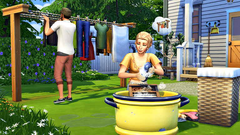 The Sims 4 Dia de Lavar as Roupas Chegando aos Consoles
