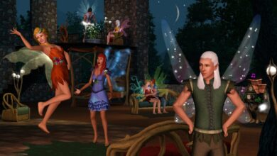 The Sims 4 Reino Magia Fadas Lobisomens
