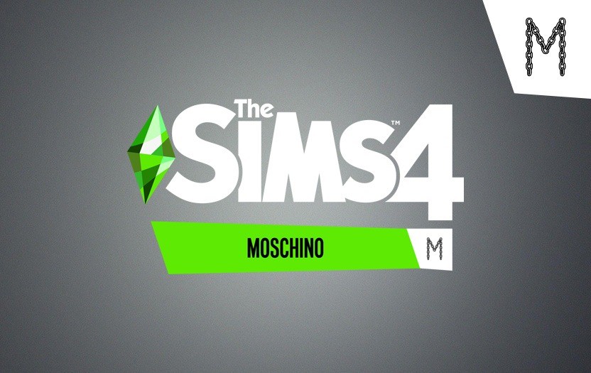 Sims 4 Moschino Coleção Objetos Disponível