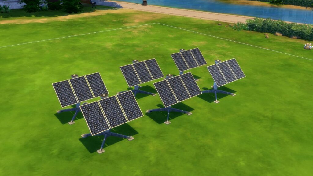 Painéis Solares Funcionais The Sims 4