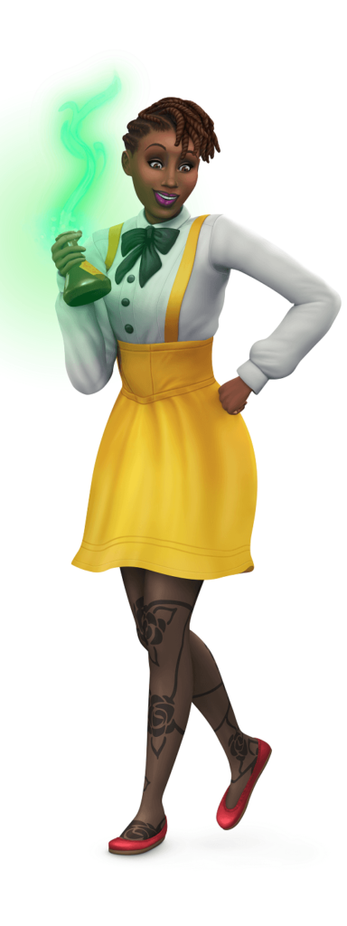 Sims 4 Reino Magia Renders Capa Logo Ícone