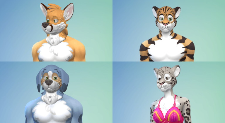 Sims 4 Anthro Furry Mod