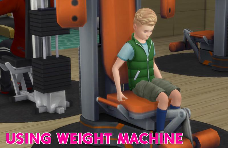 Criaram um Mod que Permite Sims Crianças Fazerem Várias Atividades de Adultos