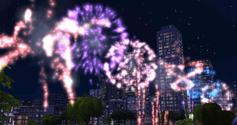 Um Feliz Ano Novo do SimsTime!