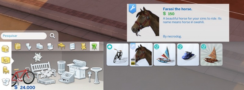 Mod Cavalos The Sims 4