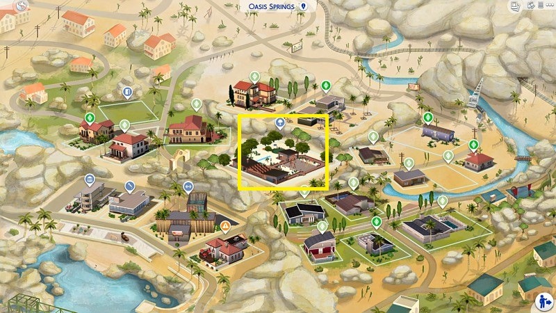 Truque para The Sims 4: desbloqueie o jardim secreto de Oasis Springs -  Softonic