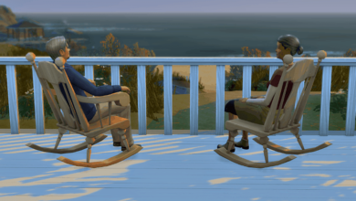 Cadeira de Balanço The Sims 4