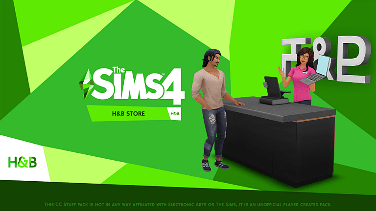 The Sims 4 Loja de Eletrônicos Coleção de Objetos Disponível para Download
