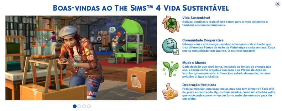 Aspiração Inovador Ecológico The Sims 4 Vida Sustentável - SimsTime