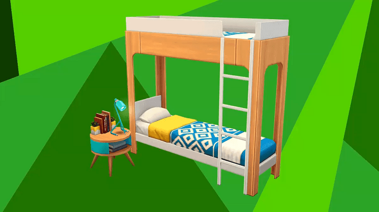 Beliches Chegaram Ao The Sims Mobile, Bunk Beds Sims 4 Cc 2021