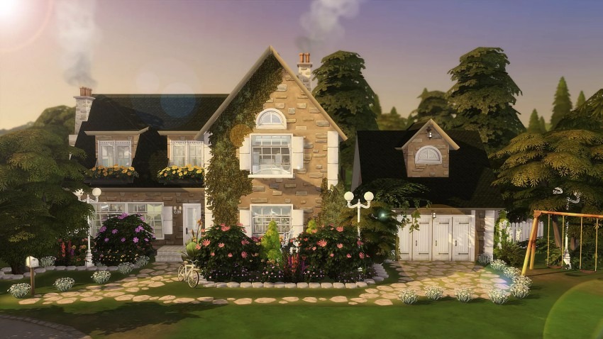 Casa Moderna de Luxo, The Sims 4