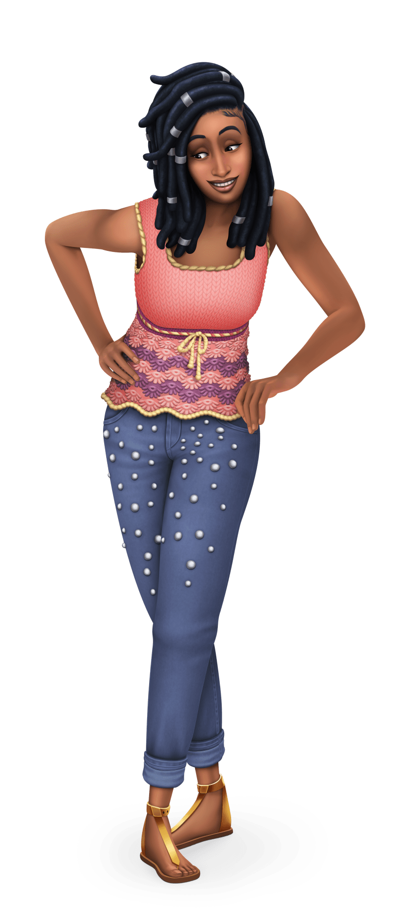 The Sims 4 Truques de Tricô: Capa Logo Ícone e Renders