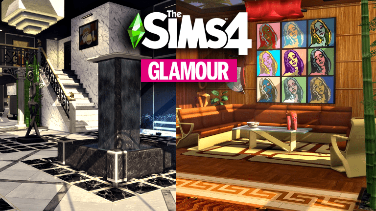 The Sims 4 Glamour Coleção de Objetos Disponível Gratuitamente para Download