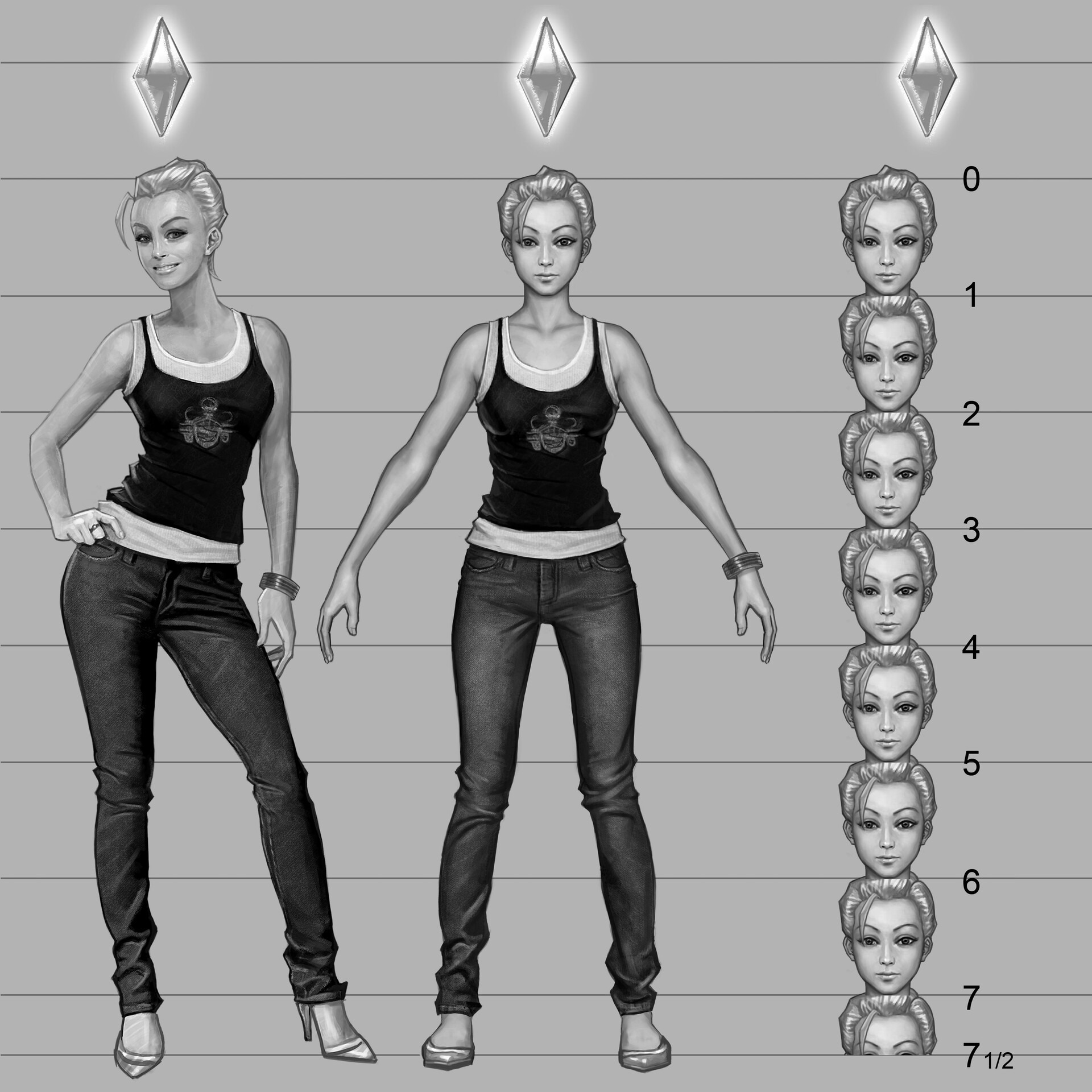The Sims 4 Protótipo: Novas Imagens Revelam Primeiros Estilos de Sims