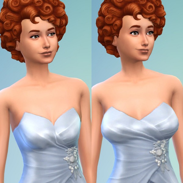 Novo Mod para The Sims 4 Permite Modificar Mais Detalhadamente o Peito de Sims Mulheres