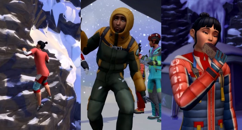 Várias Novas Informações sobre o The Sims 4 Diversão na Neve
