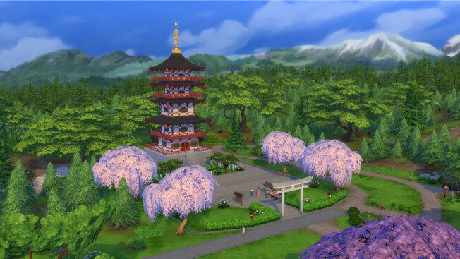 Conheça Todos os Lotes de Monte Komorebi o Mundo do The Sims 4 Diversão na Neve