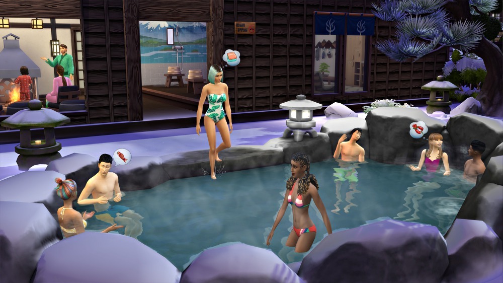 Imagens Oficiais do The Sims 4 Diversão na Neve