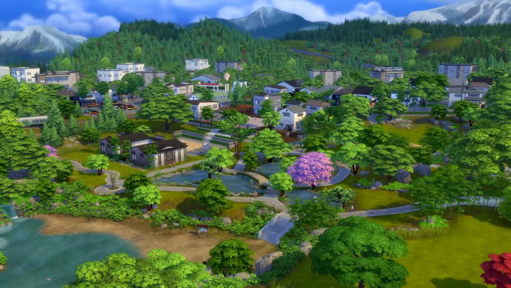 Descubra uma Montanha de Diversão no The Sims 4 Diversão na Neve