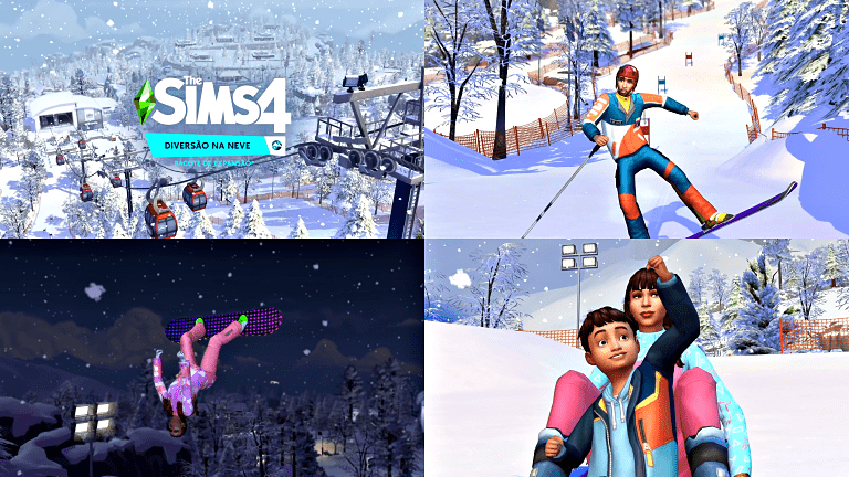Informações Oficiais do The Sims 4 Diversão na Neve