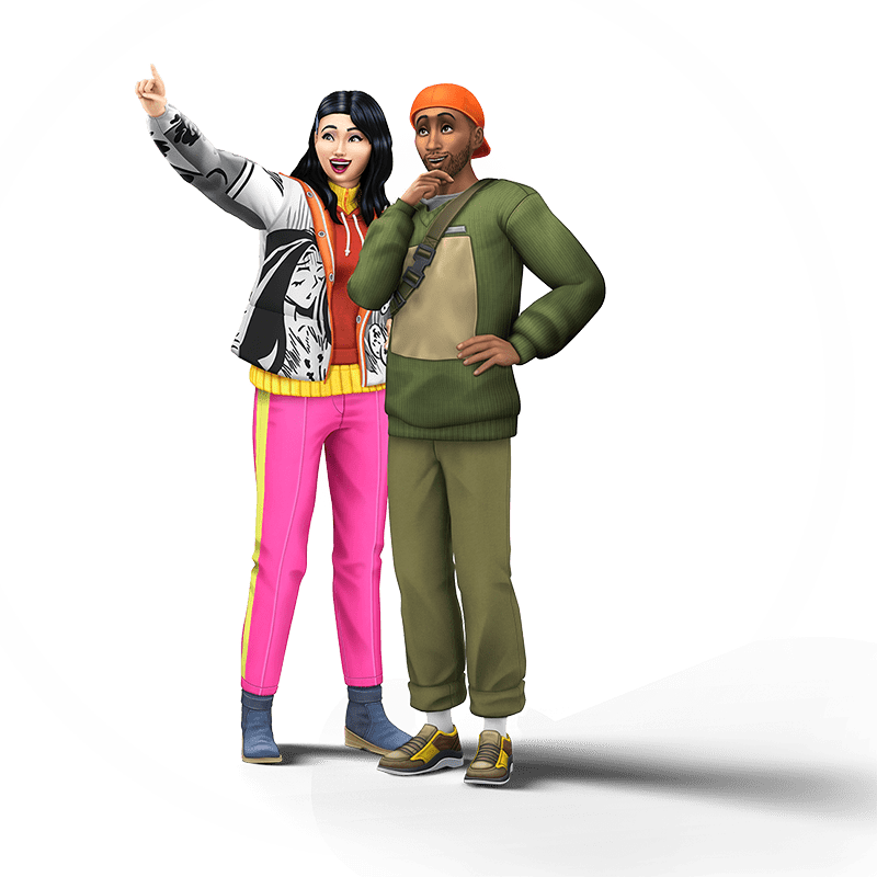 Renders Capa Logo e Ícone do The Sims 4 Diversão na Neve