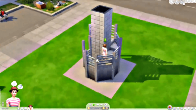 Simmer Faz Escada Espiral no The Sims 4 Usando Plataformas