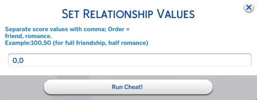 The Sims 4: Cheats de Relacionamento