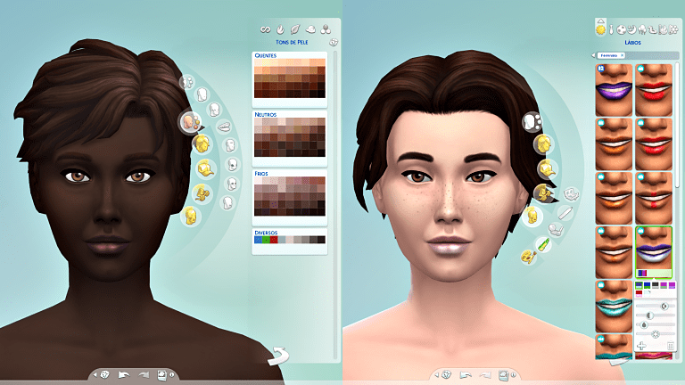 Grande Atualização Do The Sims 4 Adiciona Novo Sistema De Tons De Pele E Maquiagens Simstime