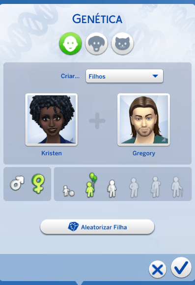 Novo Bug do The Sims 4 Faz com que Casais de Etnias Diferentes Tenham Apenas Filhos Brancos