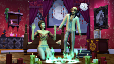 Imagens Logo Capa Render e Ícone do The Sims 4 Paranormal
