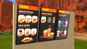 The Sims 4 Fast Food Coleção de Objetos é Lançado