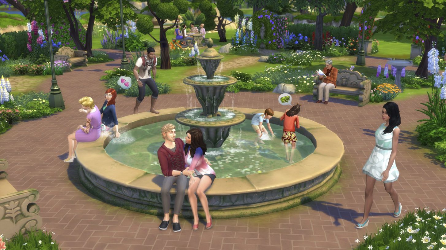 The Sims 4 Jardim Romântico está Chegando aos Consoles