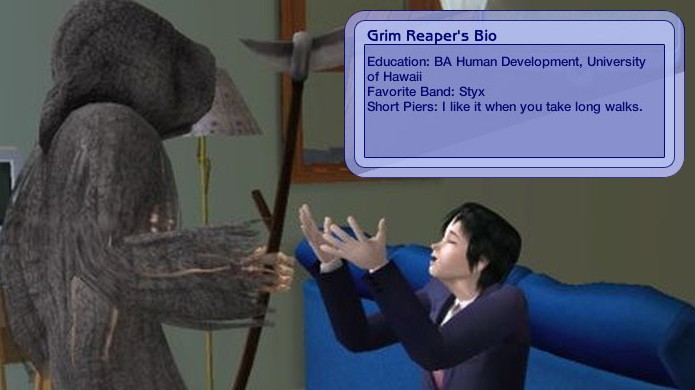Dona Morte The Sims