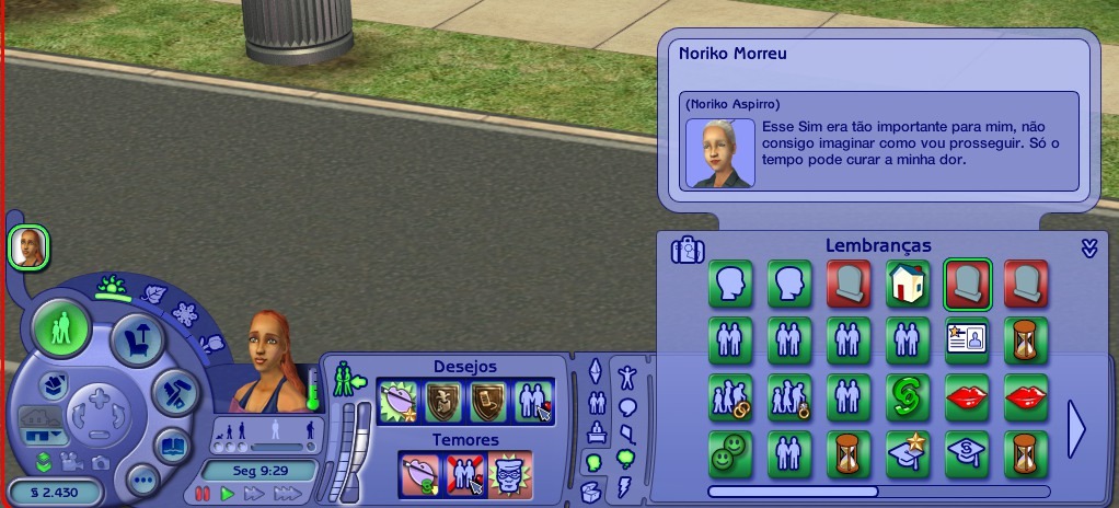 lembranças The Sims 2