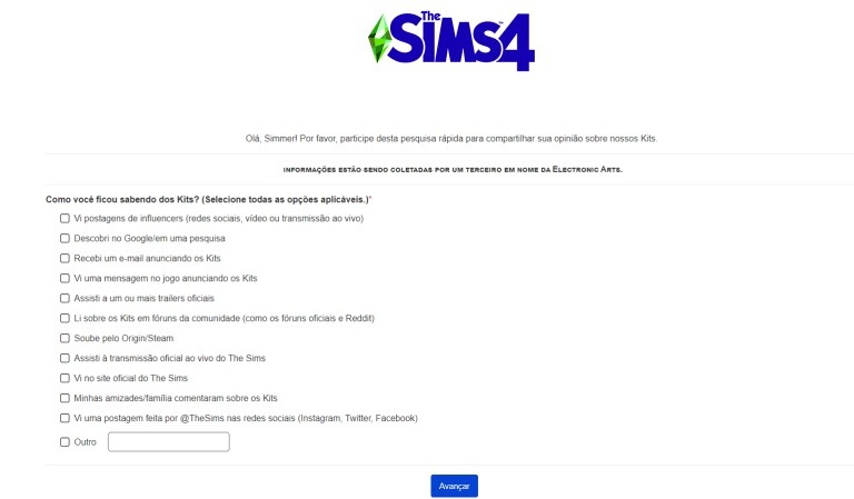 Pesquisa Oficial: O Que Você Achou dos The Sims 4 Kits?