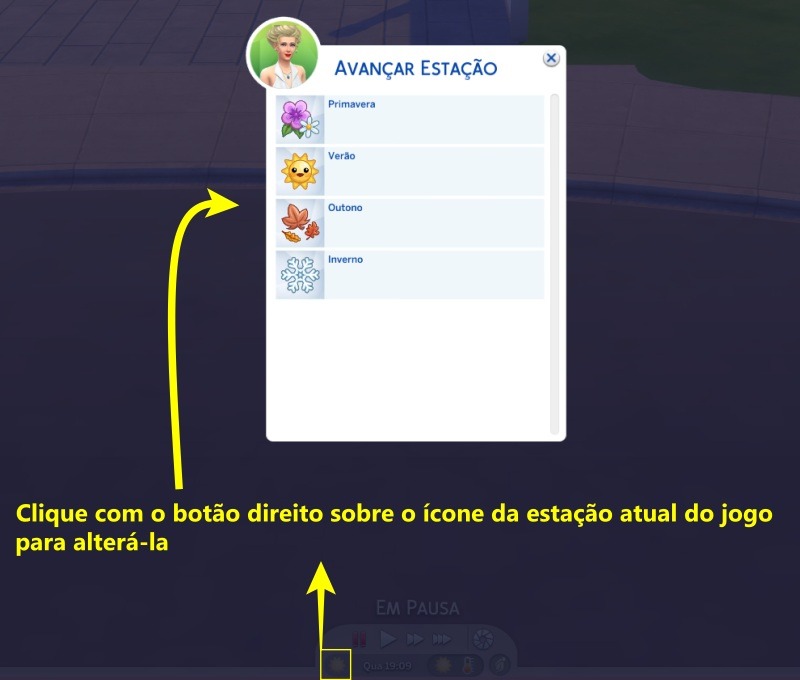 SimsTime - AVISO IMPORTANTE: BUG - MOD UI CHEATS Depois