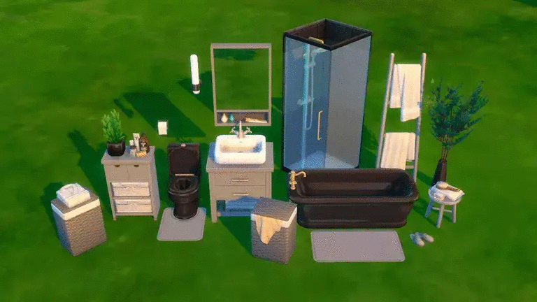 The Sims 4 Kit Banheiro Moderno é Lançado Gratuitamente
