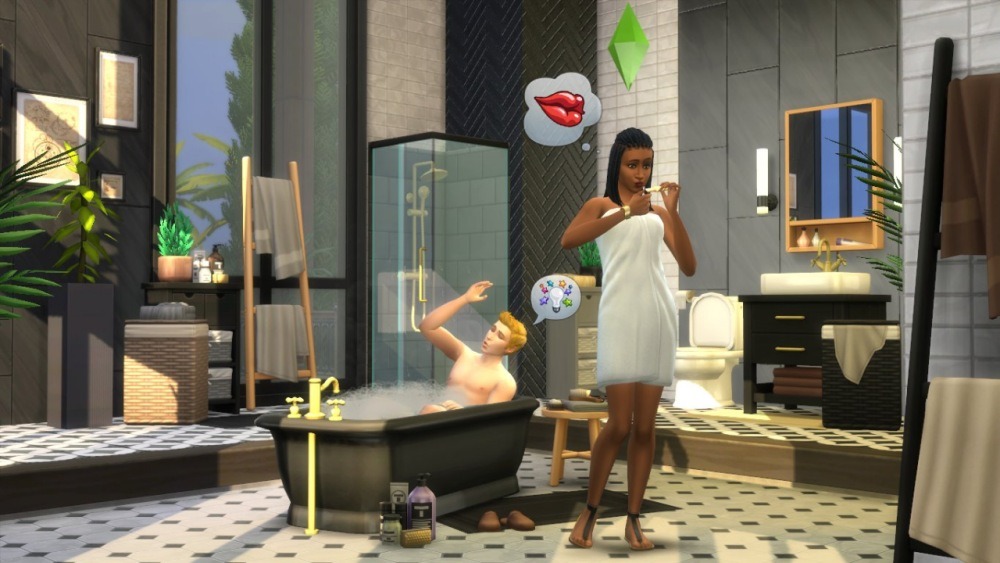 The Sims 4 Kit Banheiro Moderno é Lançado Gratuitamente