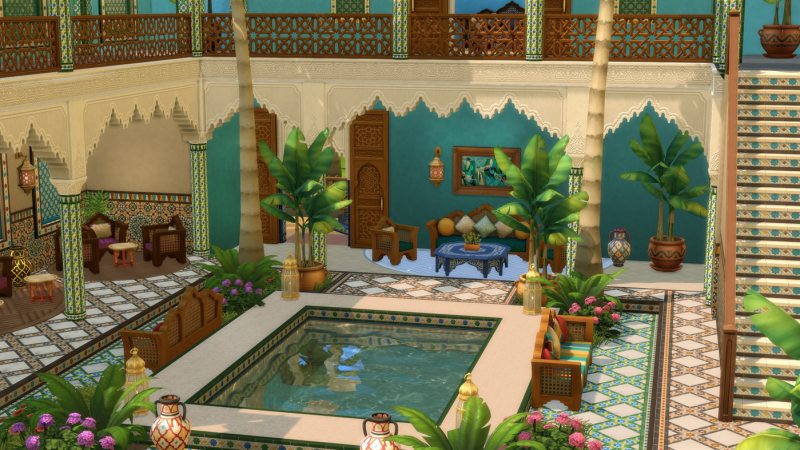 VAZOU: The Sims 4 Kit Oásis no Quintal Chega em 18 de Maio