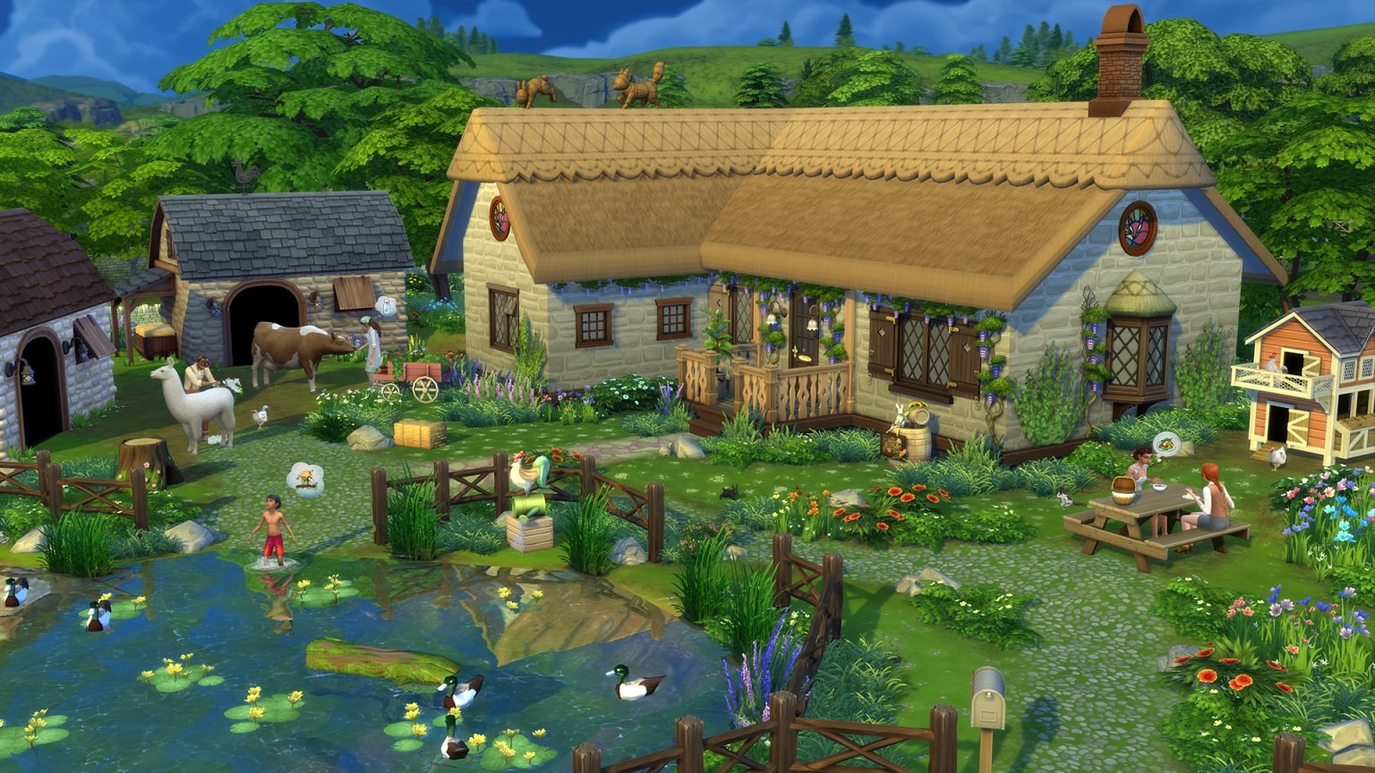 The Sims 4 Vida Campestre: Imagens Oficiais