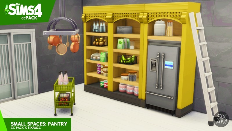 The Sims 4 Pequena Despensa - CC Pack é Lançado